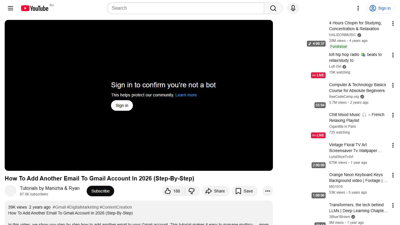 How To Add Another Email To Gmail Account In 2026 (Step-By-Step) - YouTube